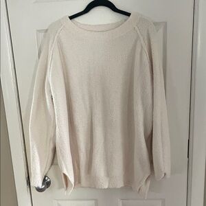 Elegant Cream Women's Sweater